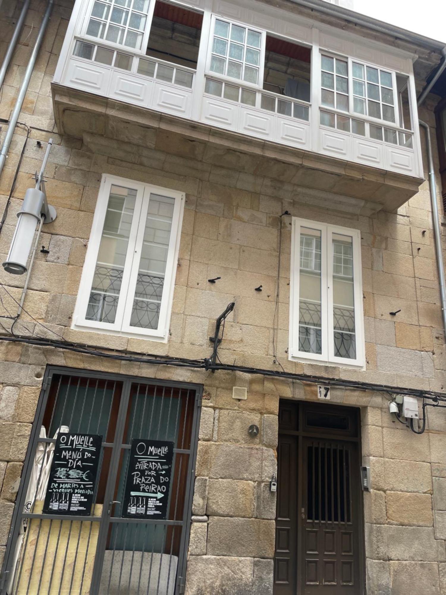 Centro Historico Lejlighed Pontevedra Eksteriør billede